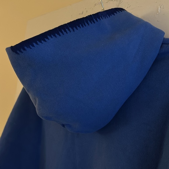 Madhappy 100% Cotton French Terry Lined Heavyweight Hoodie Blue - XS BNWT - Picture 9 of 12